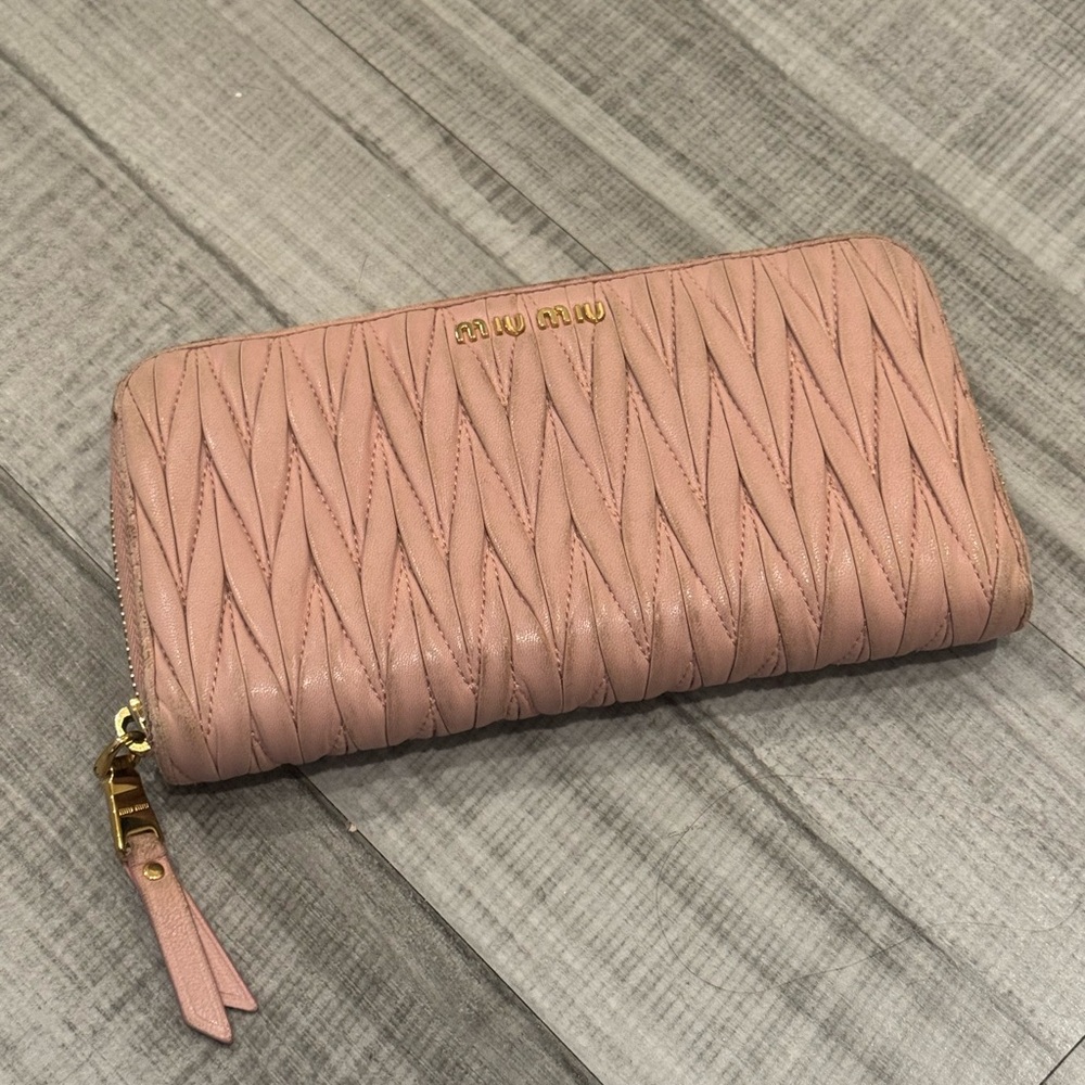 Miu Miu Pink Wallet